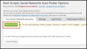 social-networks-auto-posterの設定