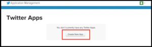 TwitterのAPI Keyを取得する方法。新しいAppを作る